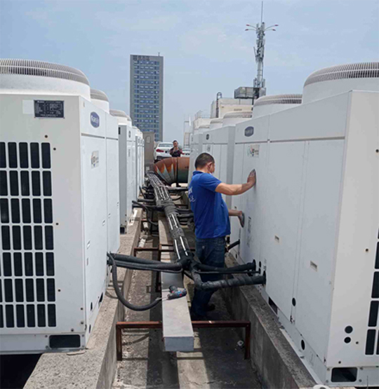 远安中央空调制热和不制冷系统维修方法